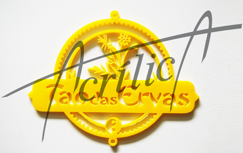 corte laser logomarca em acrilico com recorte laser ss131